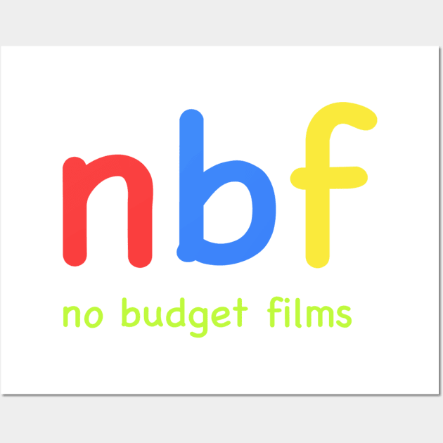 no budget films primary colors Wall Art by mattyam